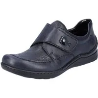 Rieker Klettschuh mit dezentem Paisley-Muster