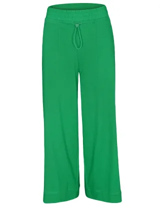 THE FASHION PEOPLE - Culotte mit Kordelzug emerald - Gr. - XXL