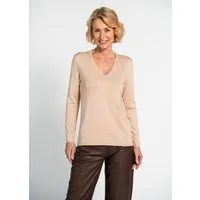 Clarina Strickpullover Viskose-Polyamid Mischung