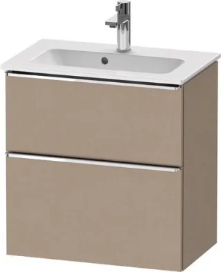 Duravit D-Neo Waschtischunterbau wandhängend Leinen Matt 610x372x625 mm - DE4368010750000 DE4368010750000