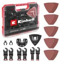 Multitool-Set 35-teilig, in XL-PLUS-CASE, Sägeblatt-Satz für Holz, für Multifunktionswerkzeuge