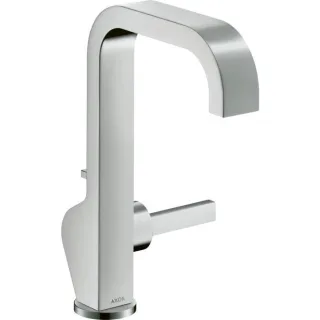 hansgrohe Axor Citterio 190 Waschtischarmatur 39034000 Ausladung 160mm, Zugstangen-Ablaufgarnitur, chrom