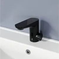 Bernstein Waschtischarmatur 3002S Schwarz matt Dual-Sensor und LED-Anzeige
