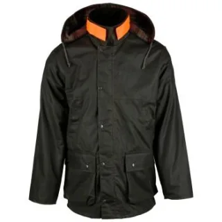 ROMNEYS Wachsjacke New England Jager oliv S - INT