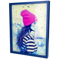 Giftcompany Wanddekoobjekt Glasbild Love Frames Seemannsbraut