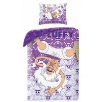 One Piece Bettwäsche Set aus Mikrofaser 140 × 200 cm mit 70 × 90 cm Kissenbezug, Mikrofaser, 1 teilig