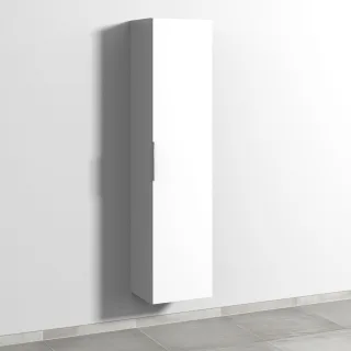 Sanipa 3way Hochschrank mit 1 Tür, Weiß-Soft UM11143