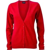 Daiber Cardigan JN 660 Damen V-Neck Cardigan Leichte Strickqualität