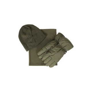 Mountain Warehouse - Hut-, Schal- und Handschuh-Set für Herren (Grün)