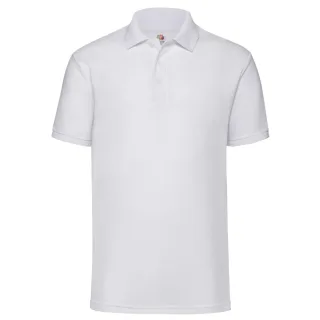Fruit of the Loom - Poloshirt für Herren (Weiß)
