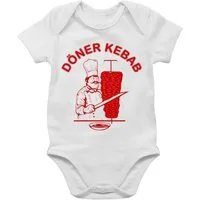 Shirtracer Shirtbody Original Döner Kebab Logo I Döner Kebap I Döner Geschenke Karneval & Fasching
