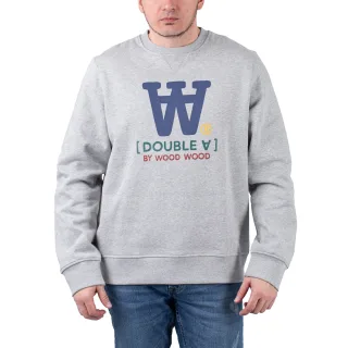 Wood Wood Double A Tye Typo Sweatshirt