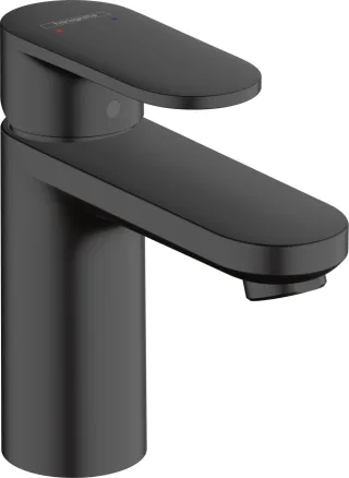 Hansgrohe Waschtischmischer 100 Vernis Blend ohne Ablaufgarnitur Mattschwarz,71521670 71521670