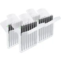 JB White Cerumenfilter 1,3 mm Cerumenfilter für Hörgeräte - Spar-Pack, Durchmesser: 1,3mm - Filter kompatibel mit Widex Nanocare Wachsschutz