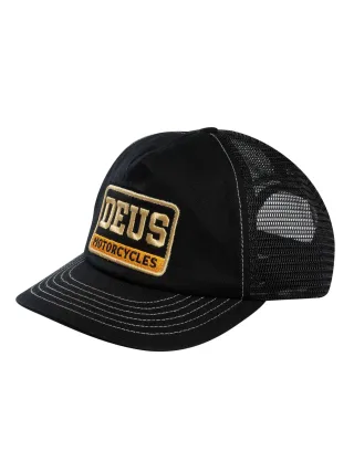 Deus Ex Machina Malden Trucker Cap, Schwarz