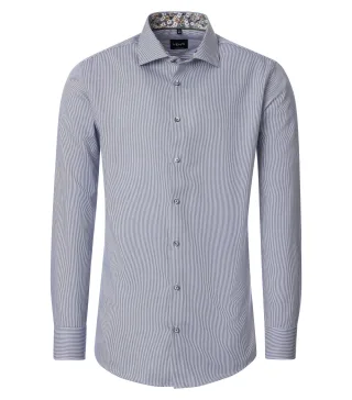 VENTI - Businesshemd blau - Gr. - 45