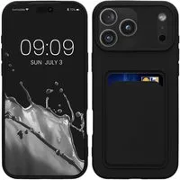 kwmobile Smartphone-Hülle Hülle für Apple iPhone 18 Pro Max / iPhone 17 Pro Max, Handyhülle mit Fach für Karten - Handy Cover Case