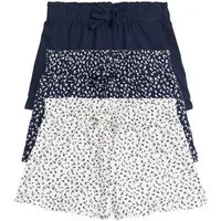 bonprix Shorts (Packung, 3er) im 3er Pack, aus Baumwolle, in verschiedenen Größen