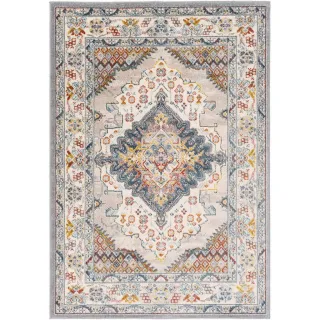 Livabliss Vintage-Teppich, Grau, Textil, Orientalisch, Rechteckig, 160x213 cm, Oeko-Tex® Standard 100, in verschiedenen Größen erhältlich, Teppiche & Böden, Teppiche, Vintage-Teppiche