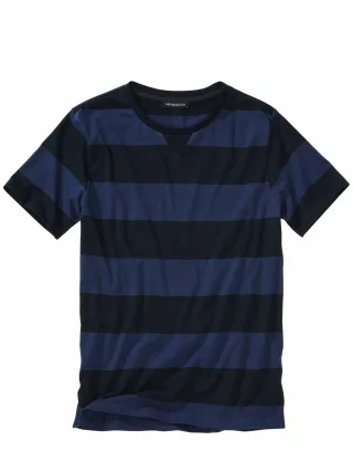 Mey & Edlich Herren Alles-echt-T-Shirt Schwarz 100 % Baumwolle (bio)
