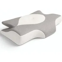 shapevital.de Gelschaumkopfkissen Nackenkissen OrthoStar, Ergonomisches Kopfkissen