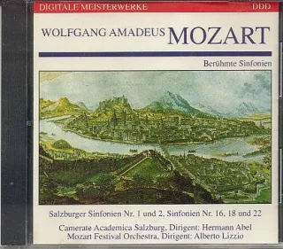 WOLFGANG AMADEUS MOZART- BERÃ?Â?HMTE SINFONIEN