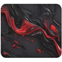 Sunnywall Gaming Mauspad Speed Mousepad XXL Premium 4 mm - Liquid Stripe Milky (Farbauswahl) (inkl. Wallpaper), 45x40, 80x30, 90x40 cm, rutschfest, vernähte Ränder, Tischunterlage