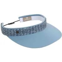 Loevenich Visor Loevenich Visor aus Baumwolle mit geflochtenem Kunstlederband
