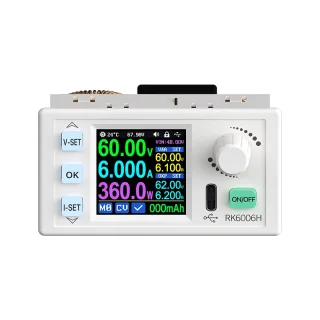 RIDEN RK6006H/RK6006H-BT 60V 6A 360W Step Up Step Down Voltage Module Adjustable Digital Control DC Regulated Power Supp
