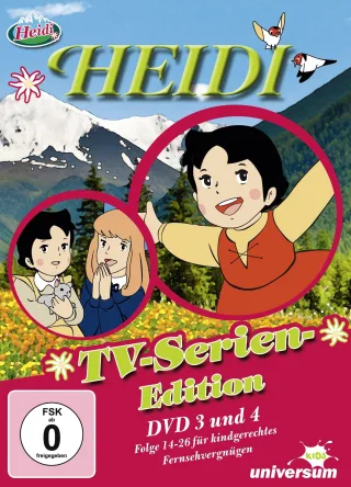 Heidi - TV-Serien-Edition DVD 3 und 4 (Folge 14-26) [2 DVDs]