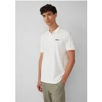 s.Oliver Kurzarmshirt Polo-Shirt Piqué-Poloshirt mit Kontrastdetails und Logo