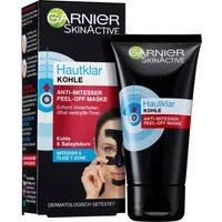 GARNIER Gesichts-Reinigungsmaske GARNIER SKIN ACTIVE KOHLE ANTI-MITESSER PEEL OFF MASKE, mit Kohle und reinigender Salizylsäure