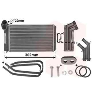 Van Wezel Heizungsk?hler Ford Galaxy Seat Alhambra VW Sharan 1,9 - 2,8