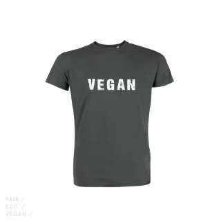 T-Shirt grau Vegan (ausverkauf Modell 2025)