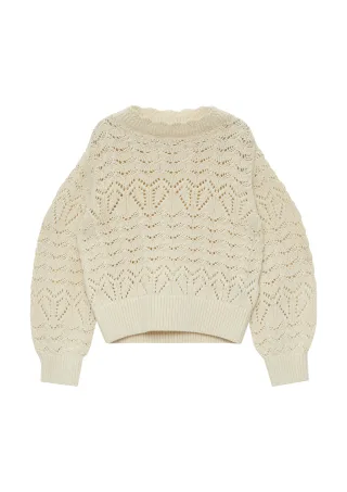 s.Oliver - Strickpullover beige - Gr. - 110