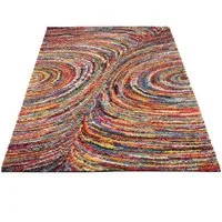 OCI DIE TEPPICHMARKE Hochflor-Teppich Sixteen Face, rechteckig, Höhe: 25 mm, Langflor, Shaggy, modernes Design, Wohnzimmer, Kinderzimmer
