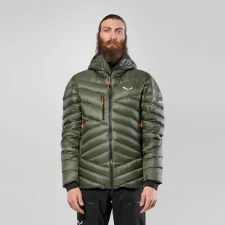 SALEWA - ORTLES MEDIUM 3 RDS DOWN JACKE HERREN - Grün (Gr.54)