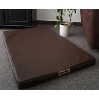 Hundebettenmanufaktur Hundematte Orthopädische Hundematratze mit antiallergischer Kokosmatte Kunstleder