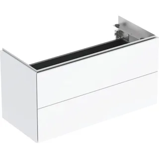 Geberit ONE Unterschrank für Waschtisch m. 2 Schubladen, 89,4x46,5x39,6cm, weiß, 500385011 500385011