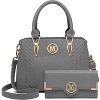 LuxusKollektion Handtasche Damen Handtasche Mittelgroß PU Leder Schwarz vielseitig organisiert