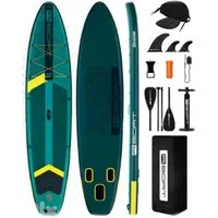 COIL SUP-Board Aufblasbares SUP Board Set – Stand Up Komplettset, (Set, mit Paddel, mit Pumpe), wasserdichte Handytasche, Stabil, Leicht, Zubehör