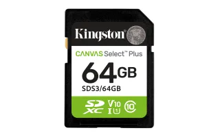 Kingston Canvas Select Plus | sds3/64gb | Flash-Speicherkarte