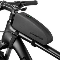ROCKBROS Fahrradtasche AS-019-1 (Einzelartikel, 1x Fahrradtasche), Schmal, wasserdicht, passend für MTB & Rennrad