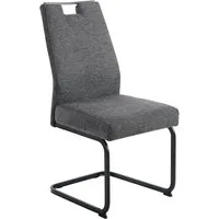 HELA Freischwinger KERTIN (Set, 1 St), XL Sitzbreite, Griff, Federkorb, 140kg belastbar