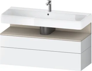 Duravit Qatego Waschtischunterbau wandhängend Weiß Matt 1190x470x590 mm - QA4396083180010 QA4396083180010