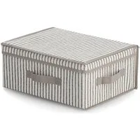 Zeller Present Aufbewahrungsbox Stripes, Vlies, beige