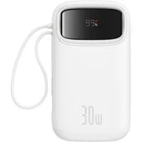 Baseus Baseus QPow 2 20000mAh 30W Powerbank mit 2 integrierten USB-C-Kabeln Powerbank