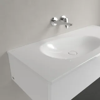 Villeroy und Boch Antao Schrankwaschtisch 4A77L3R1 120x50cm, eckig, ohne Überlauf, weiß C-plus