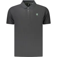 U.S. Polo Poloshirt Elegantes Herren Kurzarm-Poloshirt in Schwarz mit