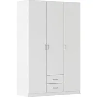 rauch Drehtürenschrank Kleiderschrank Garderobe GAMMA Breiten 91/136/181/226/271/315/360 cm (in 3 Ausstattungen BASIC/CLASSIC/PREMIUM (inkl. SOFT-CLOSE-Funktion) mit Schubladen, verschiedene Griff-Varianten TOPSELLER MADE IN GERMANY